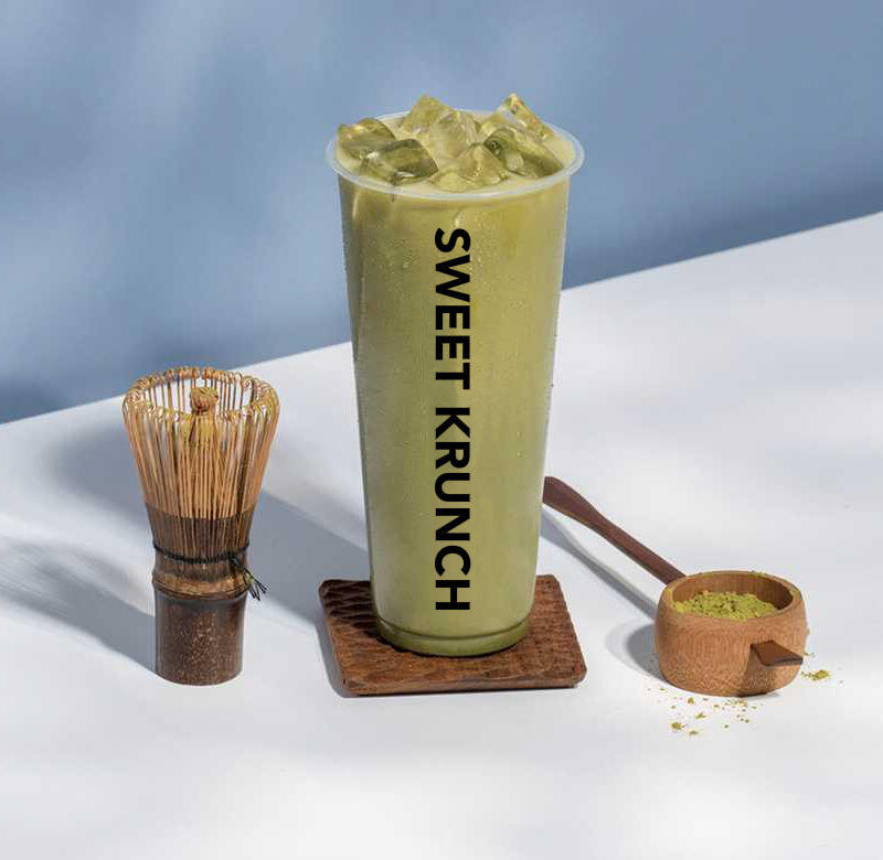 Green Matcha Milk Tea